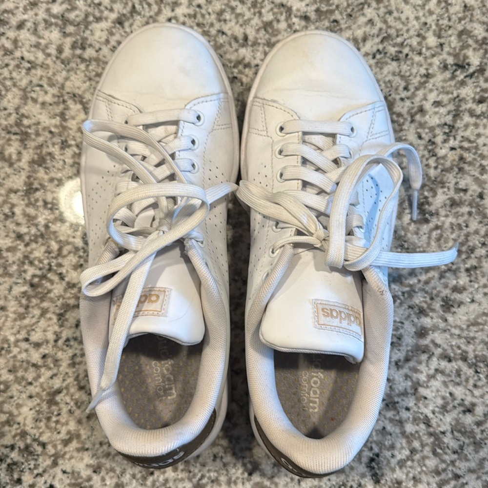 White Adidas Sneakers